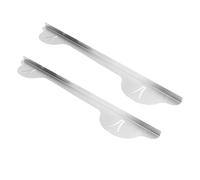 HEEPDD Coperchio Spacchi per Capocarie in Acciaio Inossidabile da 2 Pezzi, Kit di Rivestimento della Gamma di Riempimento Laterale per la Cucina con Design Pulito Facili da 59,5x8,5 Cm