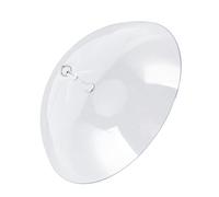 HEEPDD Copertura a Cupola Protettiva per Mangiatoia per Uccelli, Scudo Acrilico Trasparente Resistente Alle Intemperie per Protezione Scoiattoli, Copertura per Mangiatoia da Esterno Grande 27 Cm di