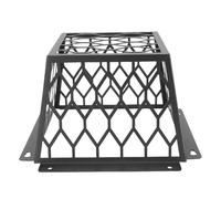 HEEPDD Copertura per Bocchetta dell'asciugatrice, Protezione per Uccelli in Acciaio Al Carbonio, Misura Universale per Prese d'aria di Scarico da 3 a 4 Pollici e Ventole da Bagno, Installazione