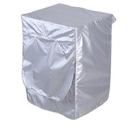 HEEPDD Copertura per Lavatrice Color Argento, Rivestimento Protettivo Solare Impermeabile, Protezione della Lavatrice Contro la Polvere e l'invecchiamento per i Materiali di Stoccaggio delle