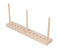 HEEPDD Crea Fiocchi, Strumento Leggero per Realizzare Fiocchi in Quercia con 3 Perni di Regolazione per Decorazioni Fai da Te, Decorazioni per Feste di Natale, Confezioni Regalo