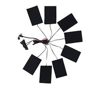 HEEPDD Cuscini Riscaldanti Elettrici, Foglio Riscaldante in Fibra di Carbonio, 3 Marce Regolabili, Gilet Riscaldante Impermeabile per Vestiti con Temperatura 45F-149F