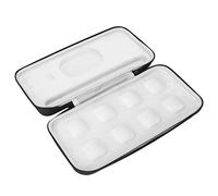 HEEPDD Custodia Luminosa Wireless Shock a Prova di Shock Impermeabile per Mx Keys Mini, Scatola di Archiviazione da Viaggio Portatile per Mx Keys Mini, Nylon Eva Black Grey