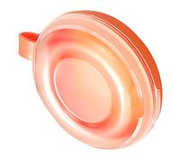 HEEPDD Custodia Protettiva per Bocca Custodia Compatta per Protesi per Protesi Apparecchi Ortodontici 1,1 X 3,2 Pollici Materiale ABS A Prova di Polvere Viaggi Home Office Uso Ospedaliero (ORANGE)
