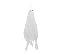 HEEPDD Decorazione del Fantasma Appesa, Spettrale Casa Stregata Festa di Volo Fantasma Decorazione per Giardino Cortile con Corda Sospesa Facile Installazione Al Coperto All'aperto (WHITE)