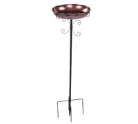 HEEPDD Decorazioni per Il Prato Ciotola per Esterni Vintage Freestanding Birdbath con Base a 5 Forcelle Aggiornata per Garden Patio Yard Prato Decor 39.37in Bird Bath Feeder NAN