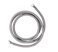 HEEPDD di Galleggiamento del Frigorifero, Connettore per Tubo del Produttore di Ghiaccio Intrecciato in Acciaio Inossidabile, di Alimentazione da 1/4 di Pollice per Elettrodomestici e Progetti Fai