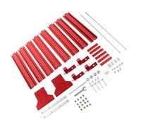 HEEPDD di Guide Parallele, Set di Giunzione Antiusura in Lega di Alluminio con Blocco Limite Regolabile e Scala di Precisione, per Circolare da Tavolo e Lavorazione del Legno