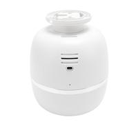 HEEPDD Diffusore Olio Essenziale, Materiale PP, Macchina per Aromaterapia a Basso Rumore con Controllo delle App, 350 Ml per Uso da Letto e Spa Spa (Spina europea 100-240V)