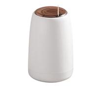 HEEPDD Dispenser Automatico per Stuzzicadenti, Porta Stuzzicadenti per la di Casa, Ristorante, Sala da Pranzo, Dispenser in Plastica con Grande capacità, per Desktop Montabile a (WHITE)