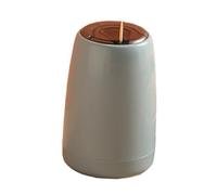 HEEPDD Dispenser Automatico per Stuzzicadenti, Porta Stuzzicadenti per la di Casa, Ristorante, Sala da Pranzo, Dispenser in Plastica con Grande capacità, per Desktop Montabile a (BLUE)