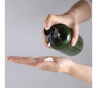 HEEPDD Dispenser per Bottiglie Vuote con Pompa in Plastica, Materiale PP, Pompa per Shampoo per Lozione da 500 Ml per Doccia Dispenser per Bottiglie Vuote con in Plastica da Viaggio, Bagno
