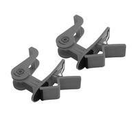 HEEPDD Dispenser per Nastro Adesivo 2 Pezzi Dispenser per Nastro con Morsetto da Tavolo, Plastica, Taglierina Rotante a 360 Gradi, Design Antiscivolo, Ideale per Laboratori Scolastici Domestici Nan