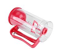 HEEPDD Dispenser per Pastella per Cupcake Elettrico, Alimentato a Batteria, ABS Trasparente, Miscelazione Automatica, capacità 1200 Ml, Perfetto per Pancake e muffin. Alimentato a Batteria Elettrica