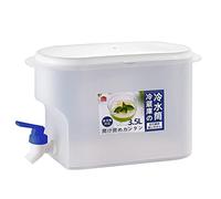 HEEPDD Distributore D'acqua con Rubinetto, Caraffa per Bevande da 3,5 Litri per Succhi, tè, Latte, Robusto Materiale PP per Uso Alimentare, Resistente Alle Alte Basse Temperature,