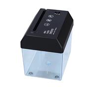 HEEPDD Distruggidocumenti Elettrico, per 2 Fogli A6 o 1 Foglio A4, Design Compatto per Ufficio e Uso Domestico Distruggidocumenti Elettrico, Mini Leggero per Materiale Scolastico e per Ufficio
