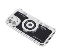 HEEPDD Elegante custodia per telefono con fotocamera vintage 3D per, custodia per fotocamera carina in TPU con cordino, per uomini e bambini, compatibili, ritagli precisi tutte le porte, #211, #1
