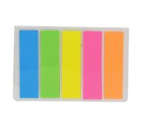 HEEPDD Etichette con Codice Colore, 5 Colori Fluorescenti Adesivi Autoadesivi Resistenti Allo Sbiadimento Resistenti All'acqua per Ufficio Scuola