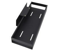 HEEPDD Fai Scorrere L'organizzatore del Cassetto di Estrazione della Dispensa in Acciaio in Acciaio in per il Bagno della Cucina, funzionalità Versatile, 1 Set (2 pezzi) (S)
