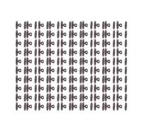 HEEPDD Fermaglio Vintage Decorativo, Ferro, 100 Set, 26x16mm, Viti