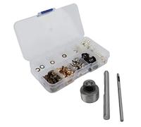 HEEPDD Fibbia per Lacci delle Scarpe, Ottone e Resina, Resistente Gancio per Lacci per Stivali per Artigianato Fai-da-te, Modifica e Riparazione di Abbigliamento (8mm)