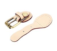 HEEPDD Fibbie per Cinture Con Blocco, Cucitura in Ecopelle Con Raccordi in Bronzo per Borsa a Tracolla, Making Supplies [Naturale]