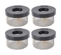 HEEPDD Filtro a Rete in Acciaio Inossidabile da 4 Pezzi, Schermo Aeratore Durevole per Pompa del Vivo, Ideale per Yacht e Piscine