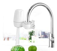 HEEPDD Filtro per l'Acqua per Montaggio su Rubinetto per Rubinetto da per Uso Domestico, Nucleo in Ceramica, Filtrazione Multipla per Acqua Pulita, Adatto Alla Maggior Parte dei Rubinetti BAGNO