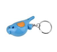 HEEPDD Finder Chiave del Fischio a LED Bird con Interruttore Onoff, Controllo Vocale Intelligente, Luce a LED, Facile Recupero dei Tasti per L'uso Quotidiano (BLUE)