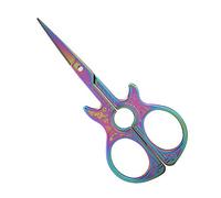 HEEPDD Forbici da Ricamo per Lavori Artistici, Cesoie da Cucito Antiche, Acciaio Inossidabile Affilato per Progetti di Moda Fai da Te Forbici da Ricamo per Lavori Artistici, Forma di Chitarra Nan da