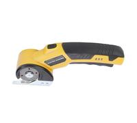 HEEPDD Forbici Elettriche per Scatole, Forbici Elettriche Ricaricabili Luce Frontale a LED Lama SK5 Progettata Ergonomicamente per Moquette, Pelle, Tela, Carta da Parati (YELLOW)