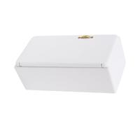 HEEPDD Frigorifero per Casa delle Bambole in Scala 1:12, Mobili Mobili in Legno in Miniatura con 4 Strati, Accessorio da Cucina Moderno Realistico per Esposizione e Collezionisti di Box/Cover delle