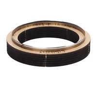 HEEPDD Fustellatore Circolare per Pelle in Acciaio Ad Alto Tenore di Carbonio con Base in Legno per Artigianato Fai-da-te, Punzone Manuale Durevole per Forme in Pelle e Tessuto