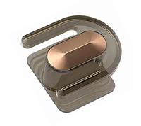 HEEPDD Gancio per Pantofole a Parete, Organizer Multifunzionale in Plastica per Bagno, Camera da Letto, Design Resistente e Senza Trapano, capacità 180 G, Uso Quotidiano in Bagno (BROWN)