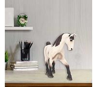 HEEPDD Giocattolo Modello di Cavallo, Statuetta di Cavallo in Plastica con Dettagli Realistici per Bambini e Giochi Educativi, ca. 15 X 10 Cm (quarto di marrone)