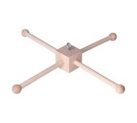 HEEPDD Giostrina per Lettino per Bambini con Struttura in Legno, Installazione Semplice Fai-da-te, Attenzione Focalizzata per la Stanza dei Bambini Giostrina per Lettino per con Struttura in Legno,