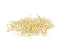 HEEPDD Graffette con Fiocco, Graziose Graffette per l'organizzazione, Segnalibri in Metallo per la Scuola e l'ufficio 100 Pezzi (#1)