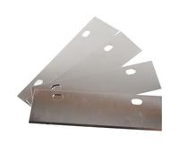 HEEPDD Grili di Carbone 4 Pcs Pale Raschietto per Grill, 6 X1,8 Pollici in Acciaio Inossidabile Raschietto di di per Lama Piatta Accessori per Griglie Piatti Kit di Pulizia della Piastra per Esterno