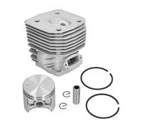HEEPDD Gruppo di Pistone Cilindro 60mm per 3120 3120K K1250 Cataino, Kit di Ricostruzione del Motore da 2,36 Pollici con Anelli a Pistoni e Perno, Parte di Riparazione della Macchina