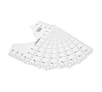 HEEPDD Guida Al Righello per Magliette, per Magliette Girocollo e con Scollo a V, Perfetta per Adulti e Bambini, Misure per Progetti di Sublimazione Guida Al Righello per, Centraggio in PVC Nan