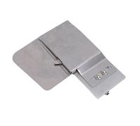 HEEPDD Guida Tessuto Polsini Maniche, Accessori per Macchine Piane Industriali, Piegatura Automatica per Cinture Polsini Nelle Fabbriche di Abbigliamento Guida Tessuto Maniche, Cucitura in Acciaio