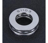 HEEPDD Hardware Industriale Ad Alta velocità a Lungo Servizio Vivente 5 Pezzi 51103 Aircraft Sfera di Spinta a Sfera per la Produzione di Macchine per Cuscinetti