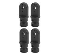 HEEPDD Hardware per Bimini Top da 4 Pezzi, Materiale in Nylon con Cappuccio Terminale, Raccordo Completo per attività Nautiche Marine, Progettato per 5/8 Top (5/8)