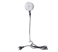 HEEPDD Illuminazione Cantiere Lampada Macchina a LED con Base Magnetica Flessibile a Collo di Cigno a 360° per Officina Tornio CNC Illuminazione Industriale Lampada Banco a LED 15W 1500LM 6500K