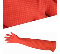 HEEPDD in Lattice da 56 Cm, Resistenti all'usura per la Manutenzione dell'acquario e l'uso Industriale, Lunghezza 56 Cm, Spessi e Flessibili per le Mani (rosso)