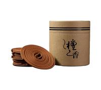 HEEPDD Incenso a Spirale, Fragranza a Lunga Durata per Rilassamento e Sollievo Dallo Stress, con Profumo Confortevole per la Casa, la Spa, la Stanza dello Yoga, la Meditazione, il (Sandalo)