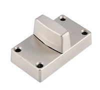 HEEPDD Indicatore di Serratura per Porta, Hardware per Toilette per Bagno in Acciaio Inossidabile in Lega di Zinco con Privacy Attiva Libera Verde Rosso, per Paratia della Porta