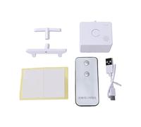 HEEPDD Interruttore della Luce Pulsante Controllo Wireless a Infrarossi Pulsante Automatico per Camera da Letto Home Office Hotel, Attivatore Interruttore Remoto No WiFi Nessun