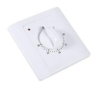 HEEPDD Interruttore Timer per il Conto Alla Rovescia, Plastica 220V 10A 30Min Spina Temporale Digitale Elettrica per Esterni Interni Domestici Bagno Interruttori e Prese della Ventola dell'acquario