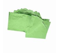 HEEPDD Involucri di Lamina, 100 Pezzi / 3 X 3 Involucri di Alluminio Cioccolato Multifunzionale in Alluminio Pratico Dolci di Caramelle Quadrate di Caramelle a Colori brillanti. (#2)